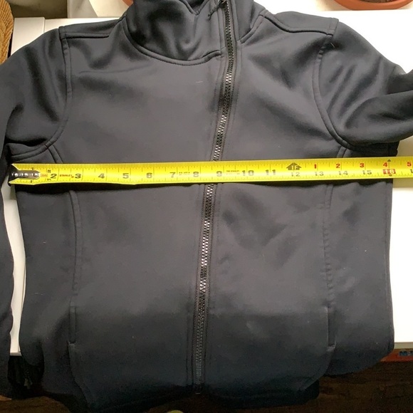 𝅺LIJA Sports Jacket Black Fall Jacket Slim Fit Stretch - Picture 7 of 8